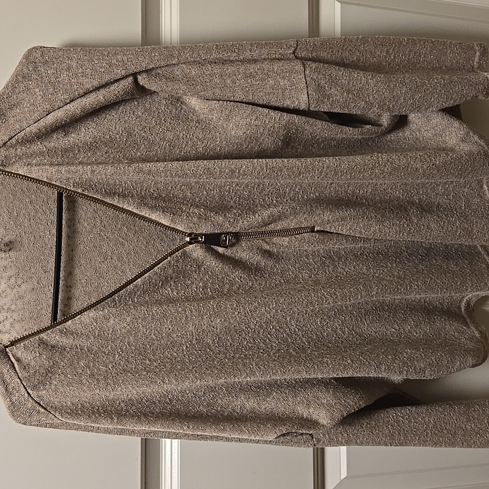 Tan Mid sleeve Blouse